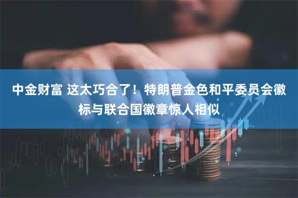 中金财富 这太巧合了！特朗普金色和平委员会徽标与联合国徽章惊人相似
